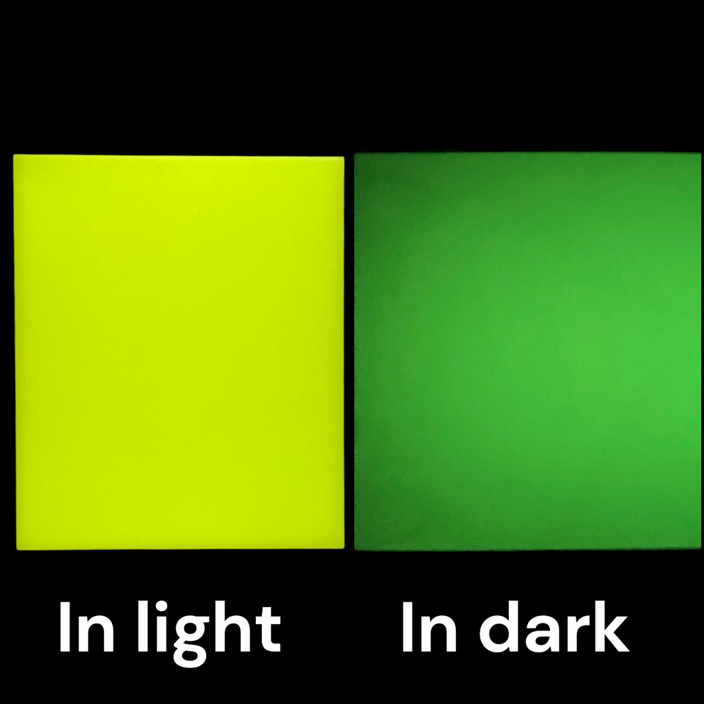 Toxic Yellow Glow-in-the-Dark