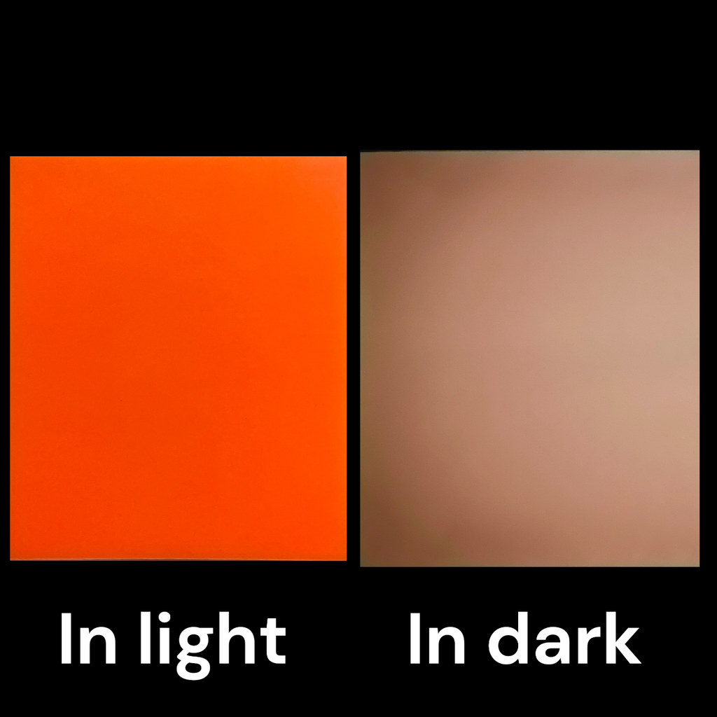 Orange Glow-in-the-Dark
