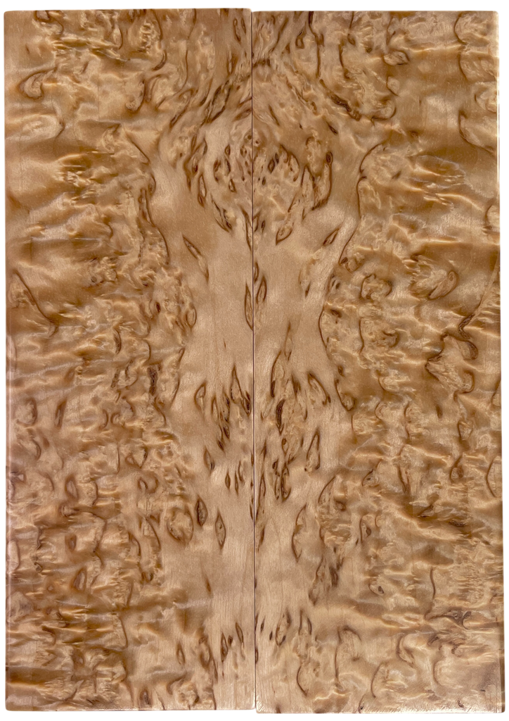 Arctic Curly (Masur) Birch (1.875" x 5.25" x 5/16")