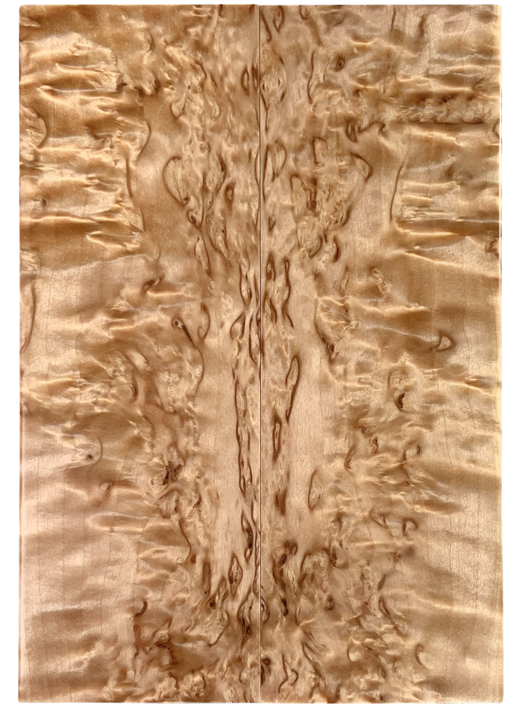 Arctic Curly (Masur) Birch (1.75" x 5.25" x 3/8")