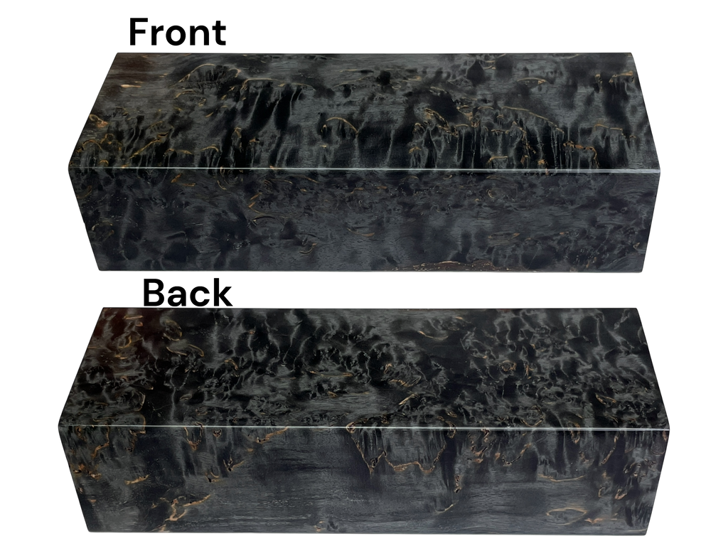 Arctic Curly (Masur) Birch (1.25" x 1.875" x 5.25")