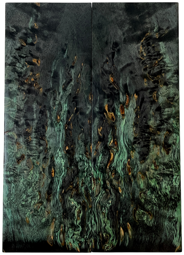 Arctic Curly (Masur) Birch (1.75" x 5" x 5/16")