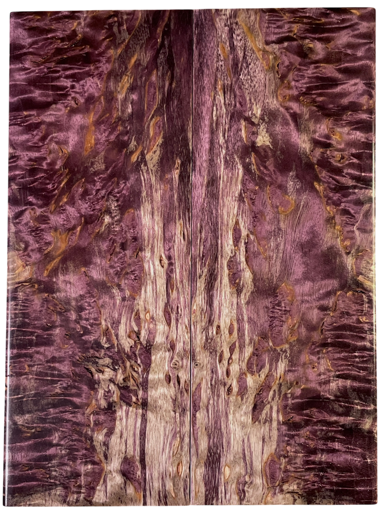 Arctic Curly (Masur) Birch (1.75" x 4.75" x 5/16")