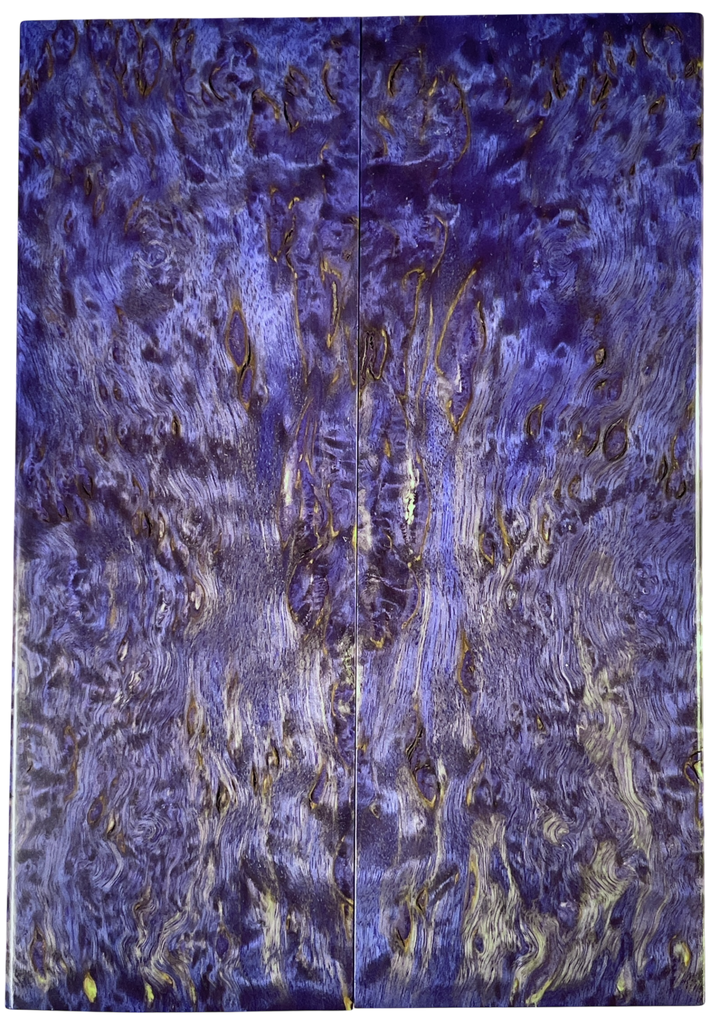 Arctic Curly (Masur) Birch (1.75" x 5" x 5/16")