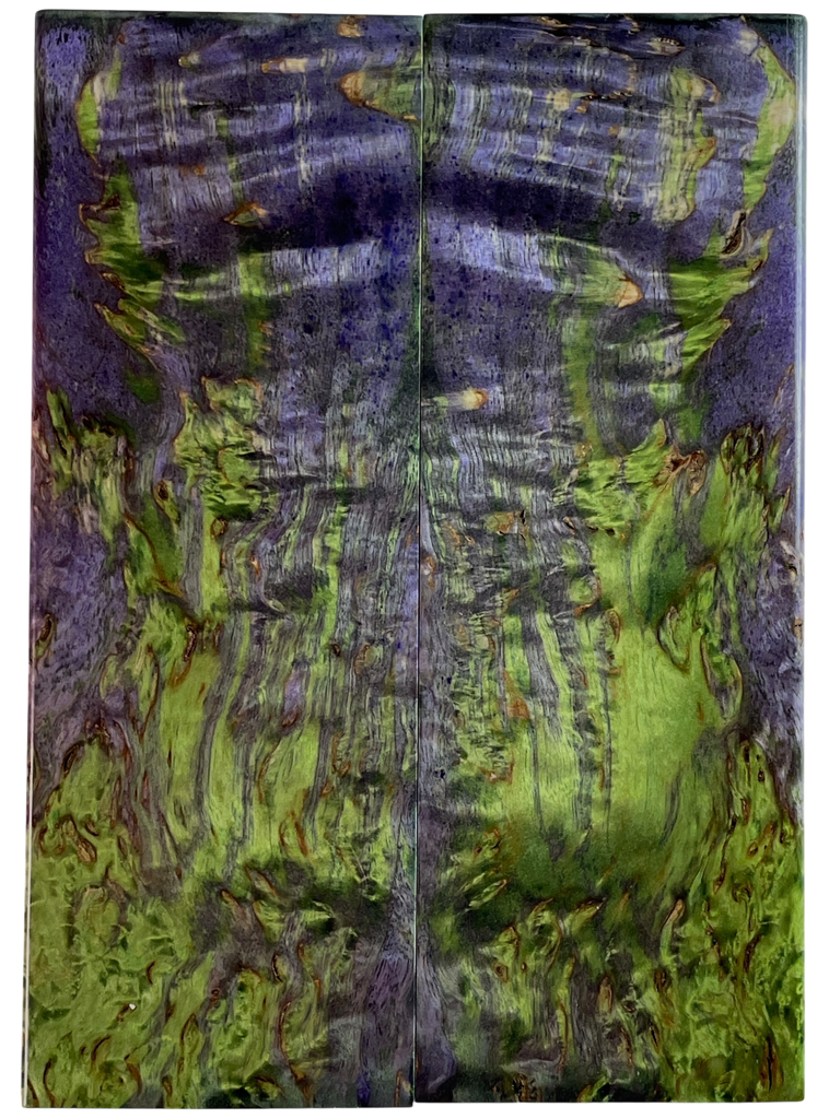 Arctic Curly (Masur) Birch (1.875" x 5.25" x 5/16")