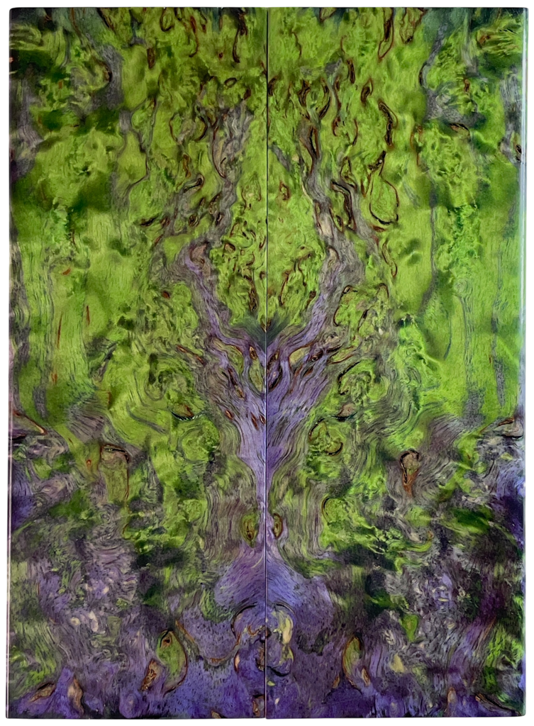 Arctic Curly (Masur) Birch (1.875" x 5" x 5/16")