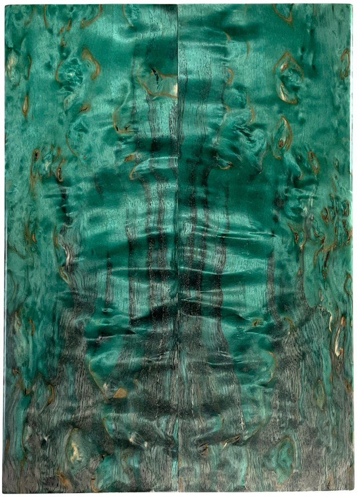 Arctic Curly (Masur) Birch (1.875" x 5.125" x 5/16")