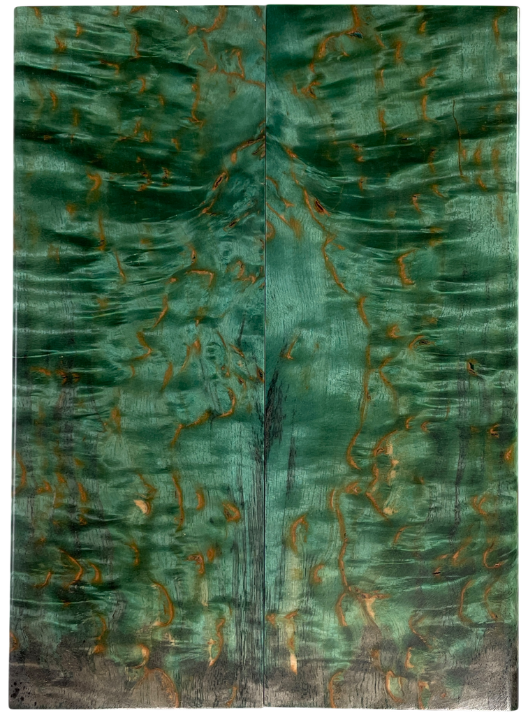 Arctic Curly (Masur) Birch (1.875" x 5.125" x 5/16")