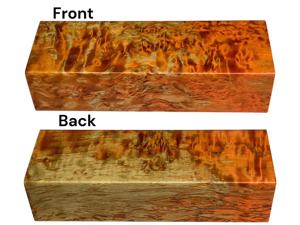 Arctic Curly (Masur) Birch (1.25" x 1.75" x 5.125")