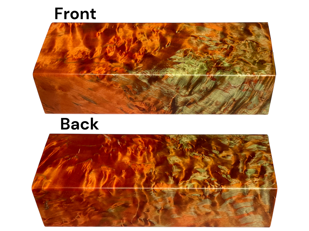 Arctic Curly (Masur) Birch (1.25" x 1.75" x 5")