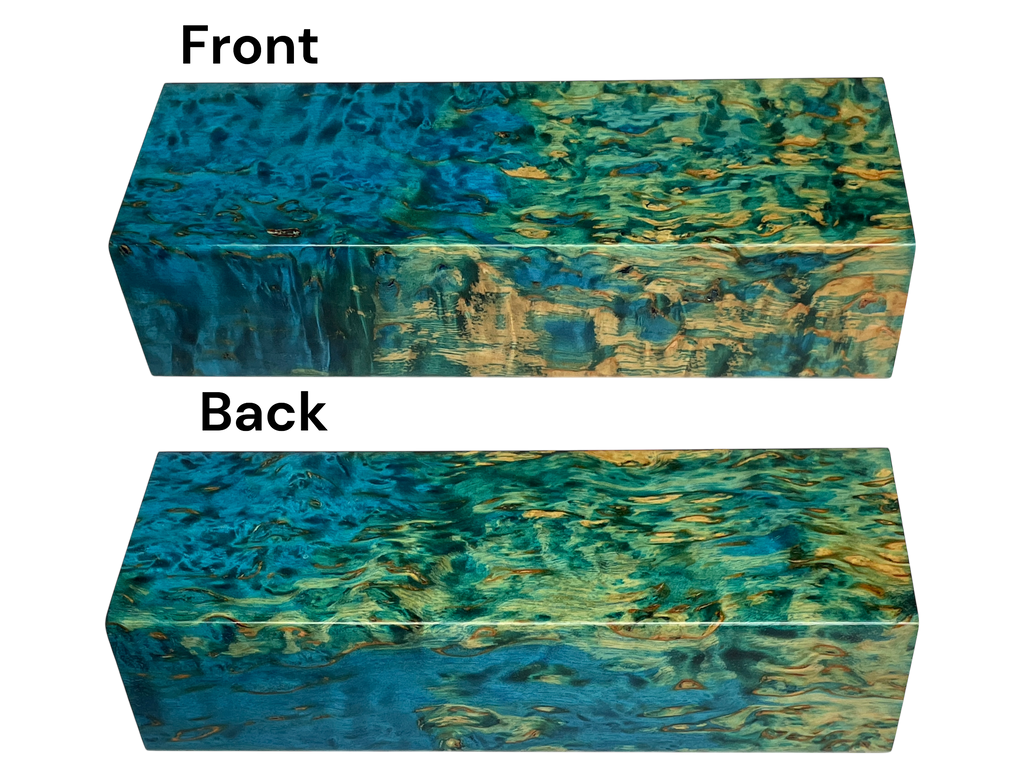 Arctic Curly (Masur) Birch (1.25" x 1.75" x 5.125")