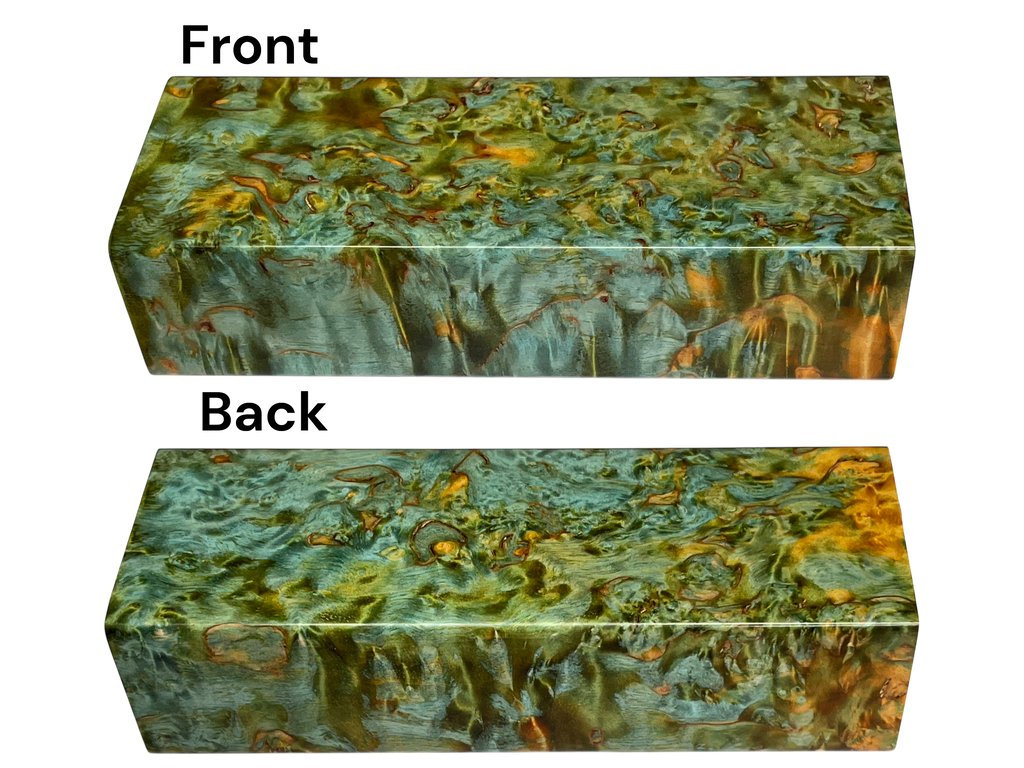 Arctic Curly (Masur) Birch (1.25" x 1.75" x 5")