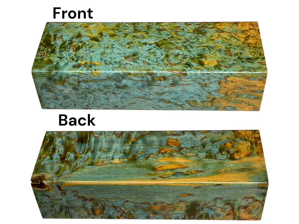 Arctic Curly (Masur) Birch (1.25" x 1.875" x 5.125")