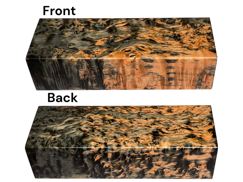 Arctic Curly (Masur) Birch (1.25" x 1.875" x 5.25")