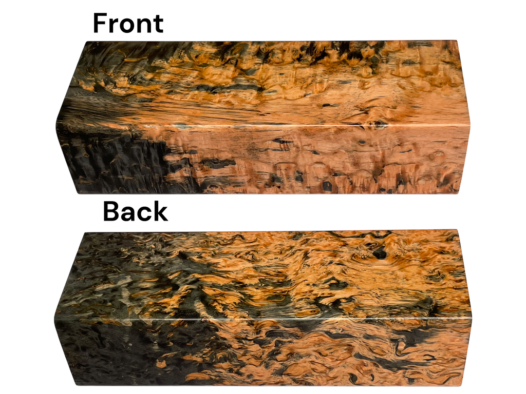 Arctic Curly (Masur) Birch (1.25" x 1.75" x 5.25")