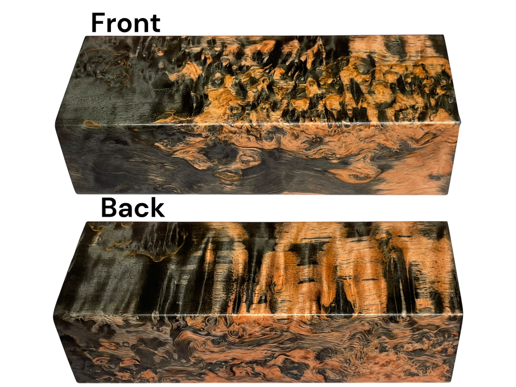 Arctic Curly (Masur) Birch (1.25" x 1.875" x 5")