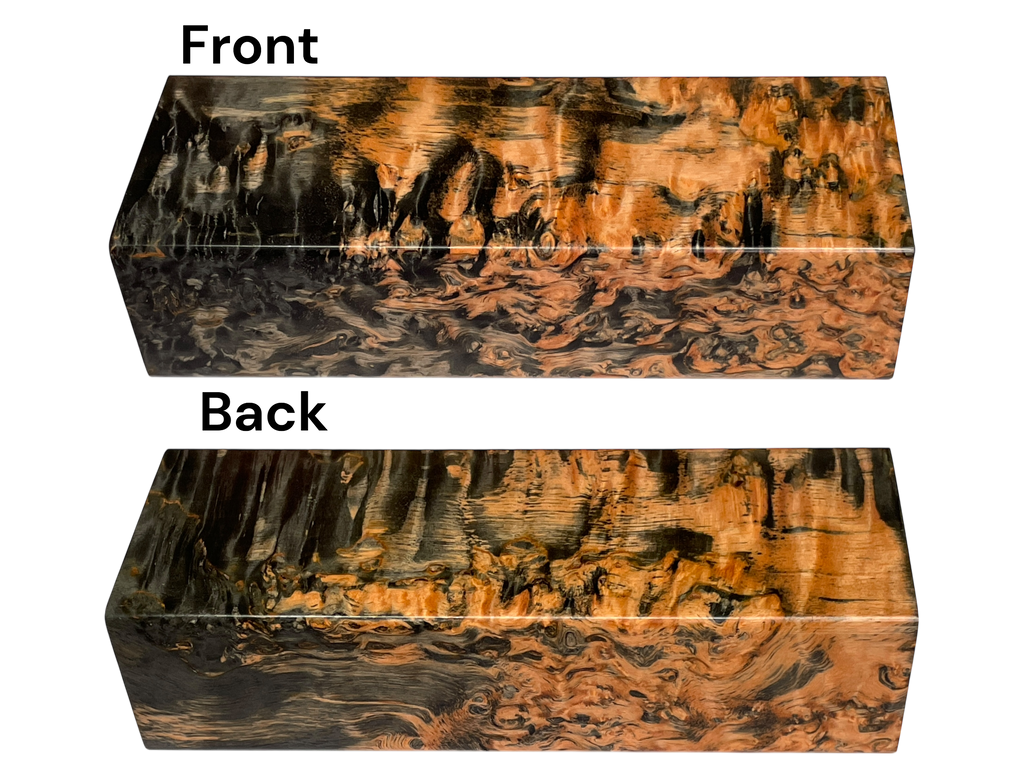 Arctic Curly (Masur) Birch (1.25" x 1.875" x 5")