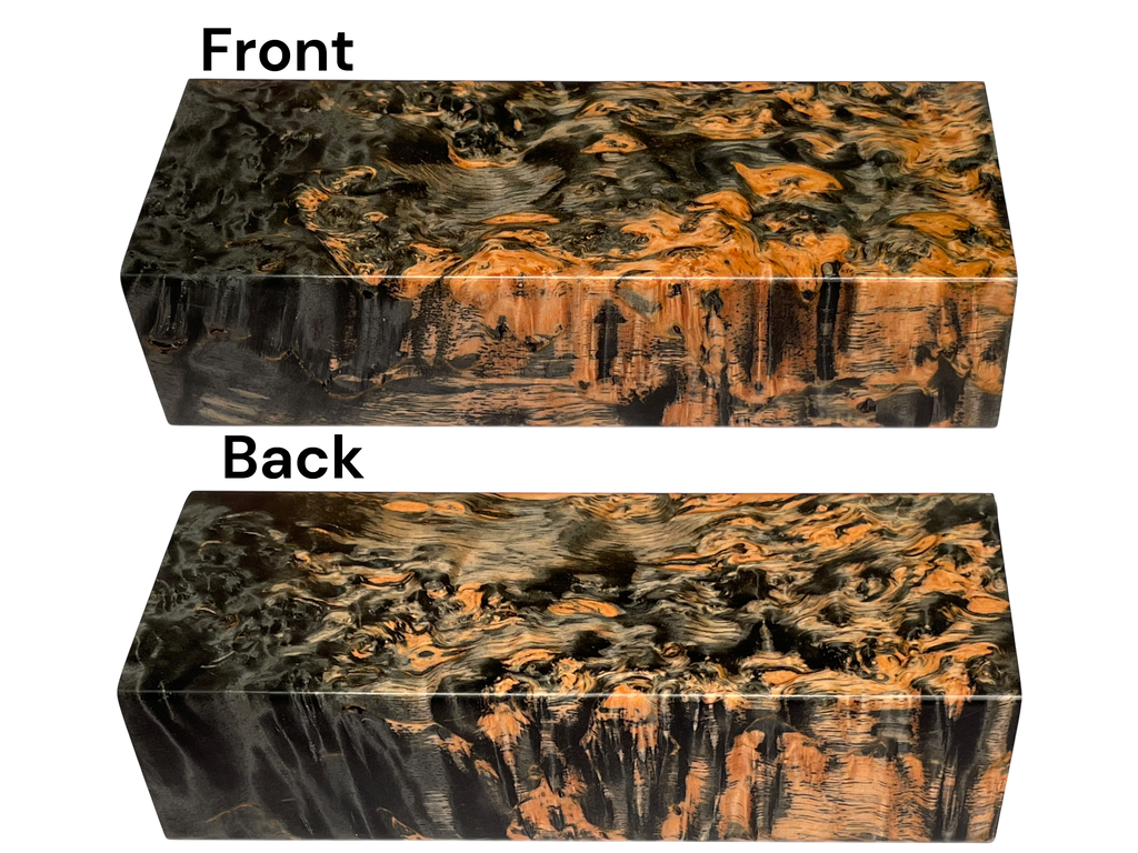 Arctic Curly (Masur) Birch (1.25" x 1.875" x 5")