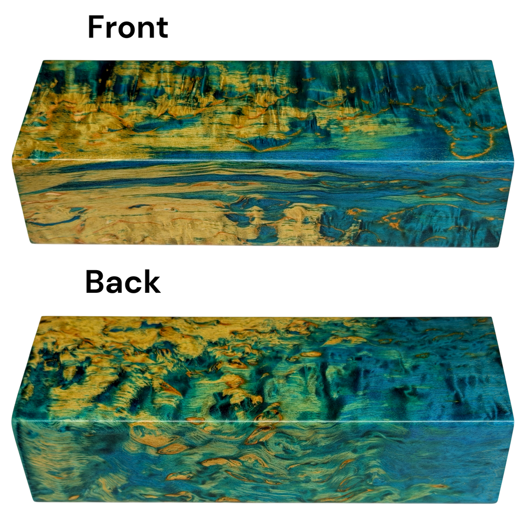 Arctic Curly (Masur) Birch (1.25" x 1.75" x 5.125")