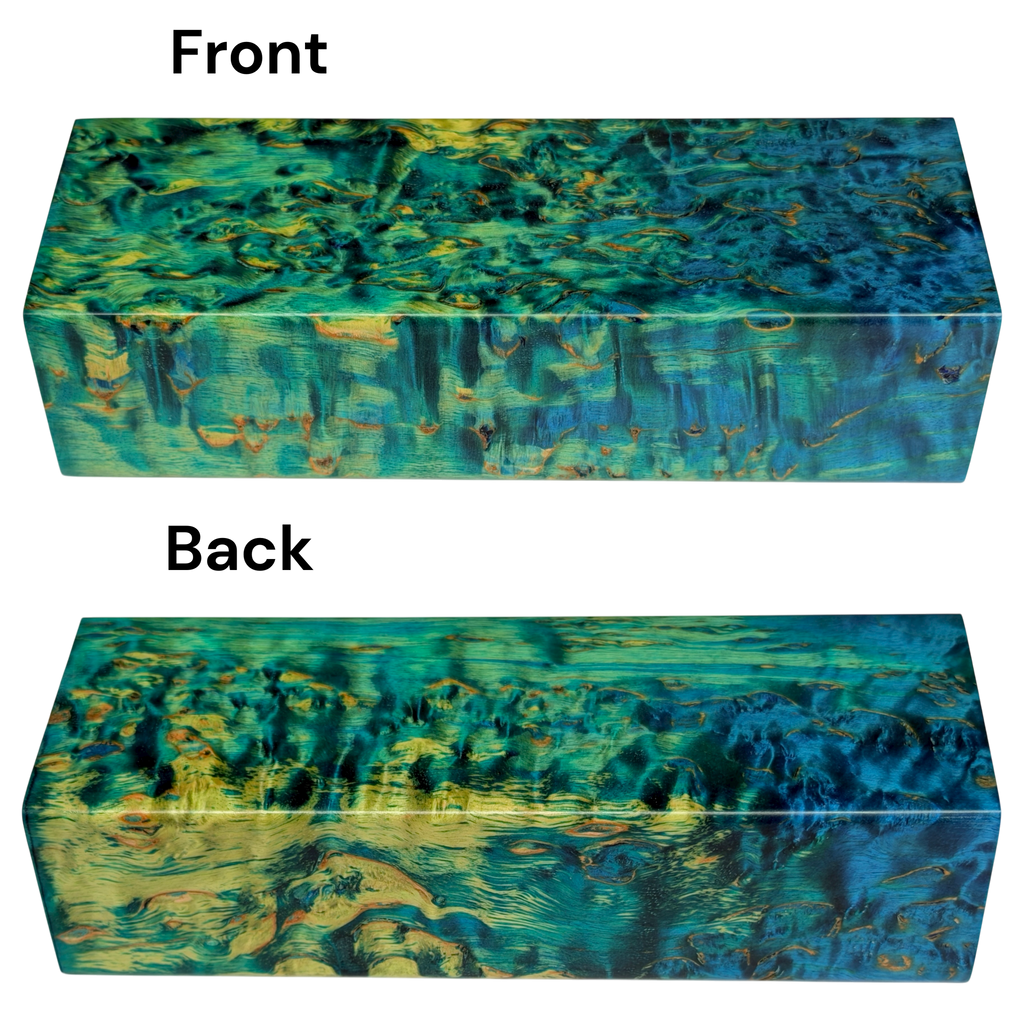 Arctic Curly (Masur) Birch (1.25" x 1.75" x 5.125")