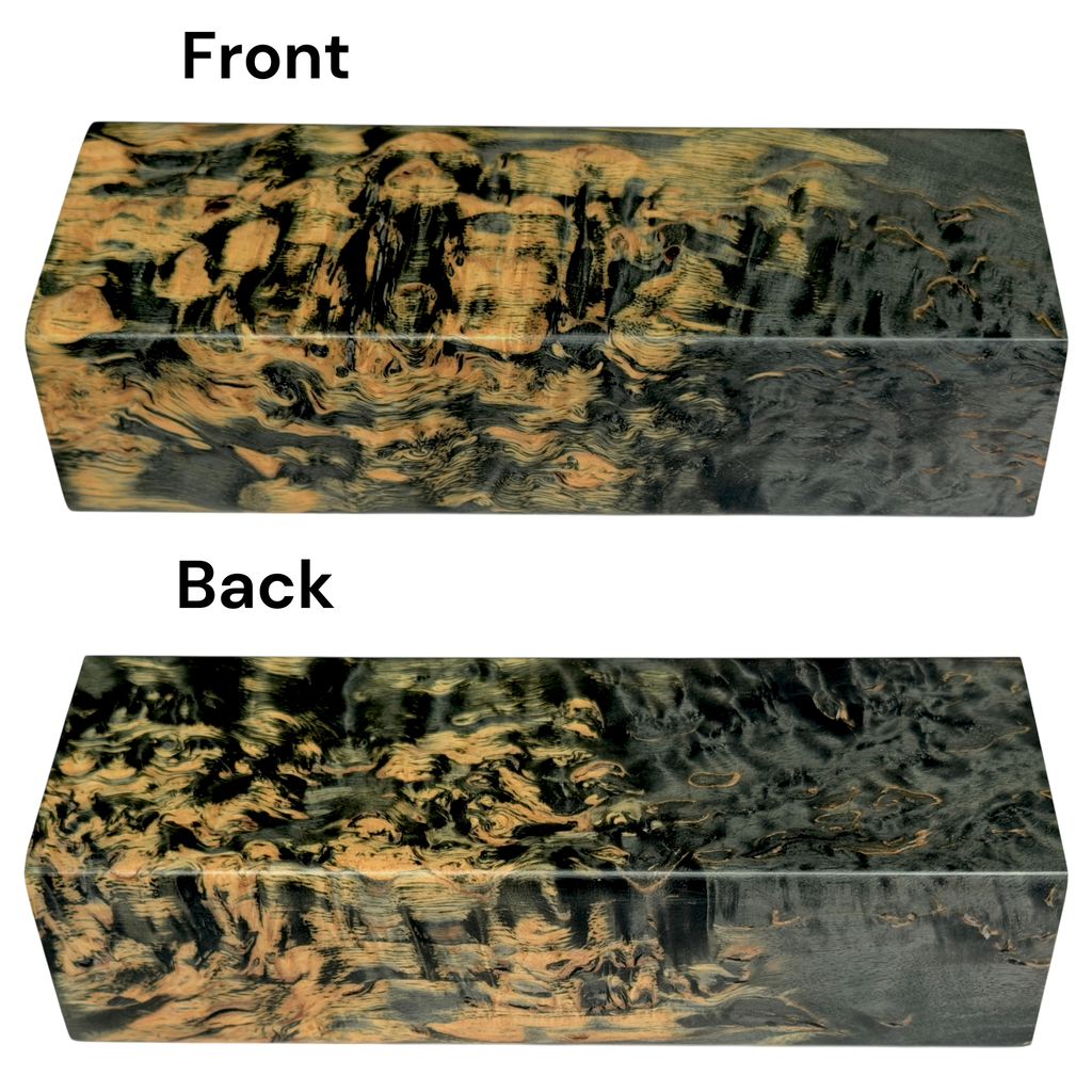Arctic Curly (Masur) Birch (1.25" x 1.875" x 5.125")