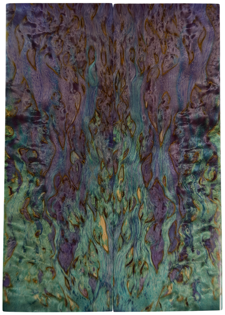 Arctic Curly (Masur) Birch (1.75" x 5.125" x 5/16")