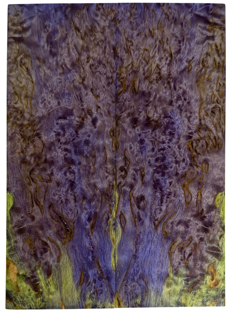 Arctic Curly (Masur) Birch (1.875" x 5.125" x 5/16")