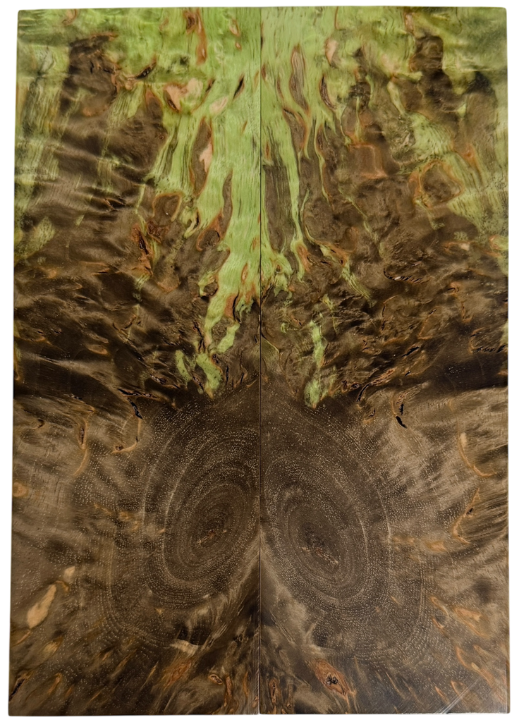 Arctic Curly (Masur) Birch (1.75" x 5.125" x 5/16")