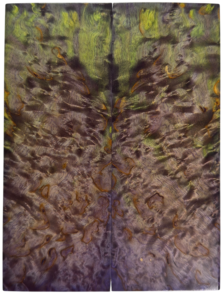 Arctic Curly (Masur) Birch (1.875" x 5" x 5/16")