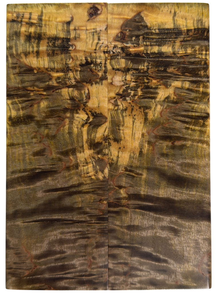 Arctic Curly (Masur) Birch (1.75" x 5" x 5/16")