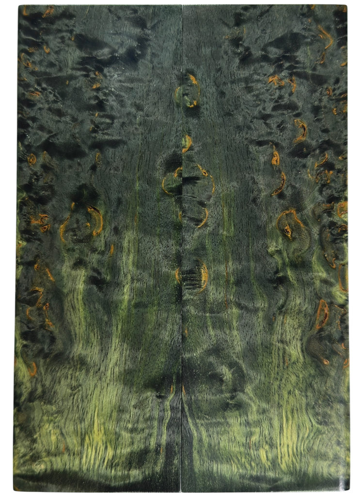 Arctic Curly (Masur) Birch (1.625" x 4.875" x 5/16")