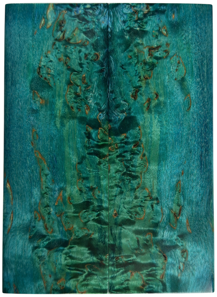 Arctic Curly (Masur) Birch (1.75" x 5" x 5/16")