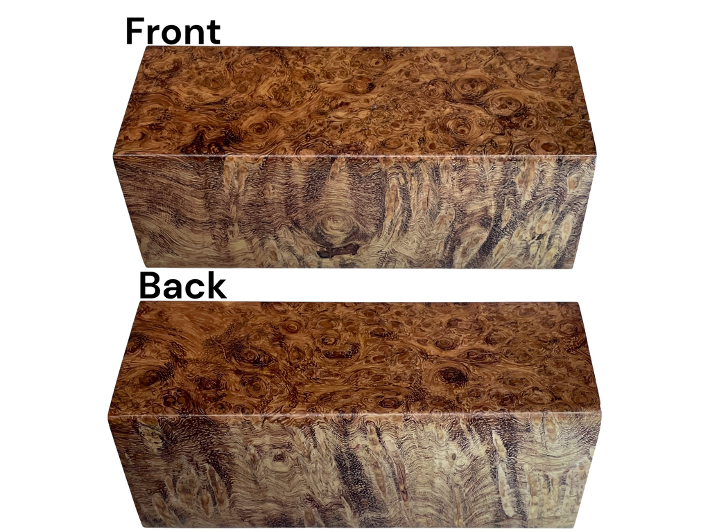 Afzelia Burl (1.875" x 2" x 5")