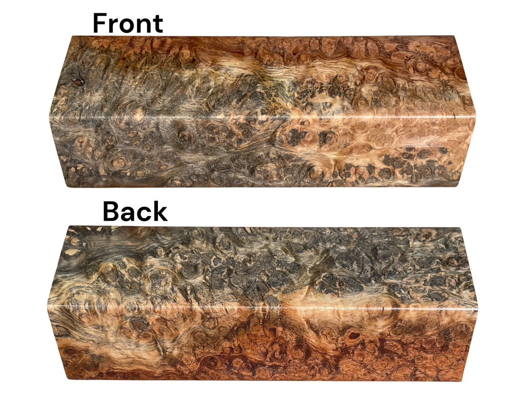 Afzelia Burl (1.5" x 1.75" x 5.75")