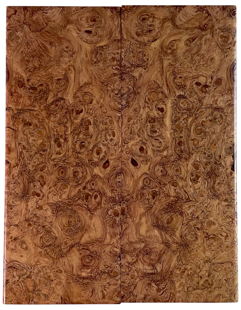 Afzelia Burl (2" x 5" x 5/16")