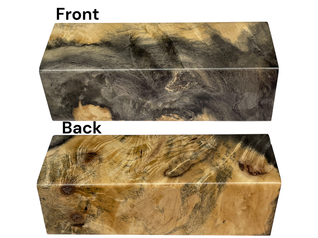 Buckeye Burl (1.5" x 1.875" x 5")