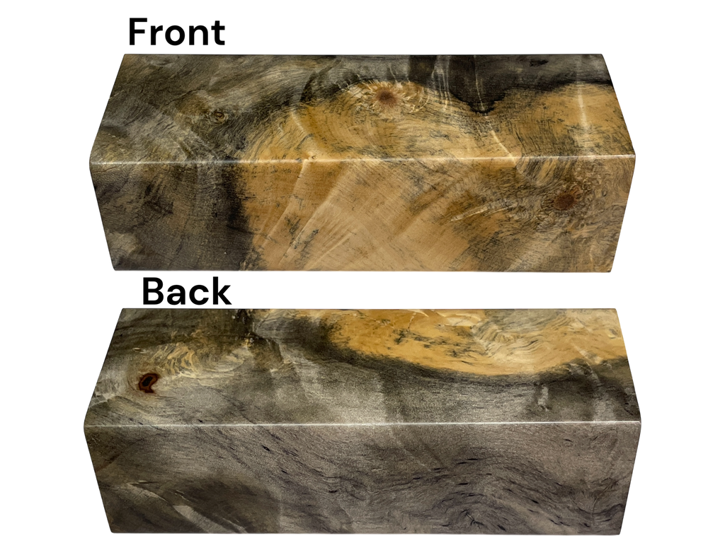 Buckeye Burl (1.5" x 1.875" x 5")
