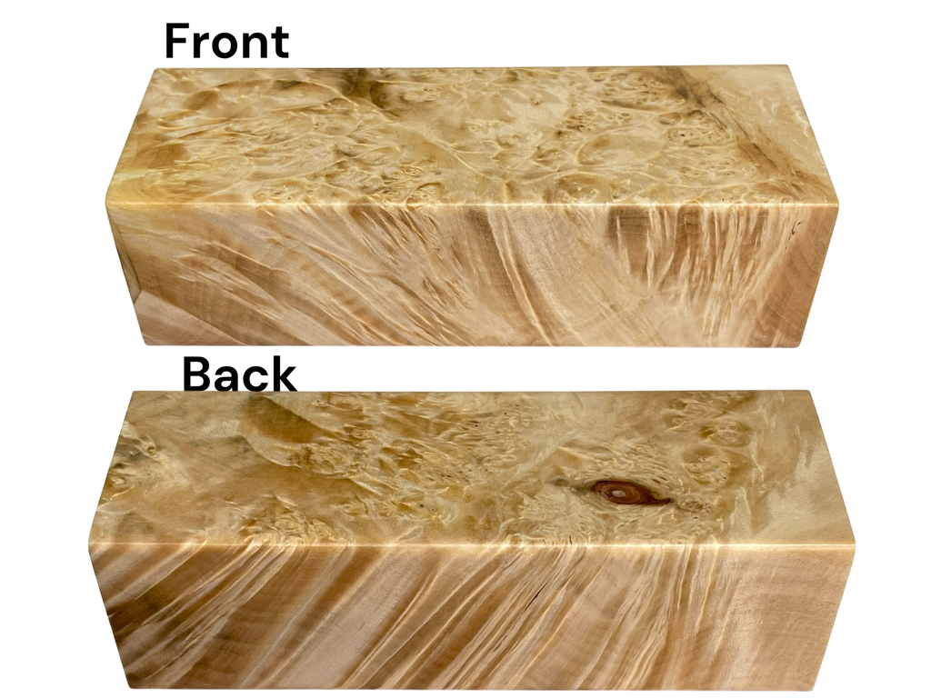 Box Elder (1.375" x 1.75" x 4.75")