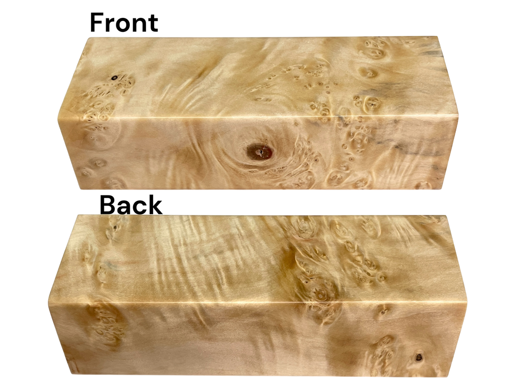 Box Elder (1.375" x 1.75" x 4.875")