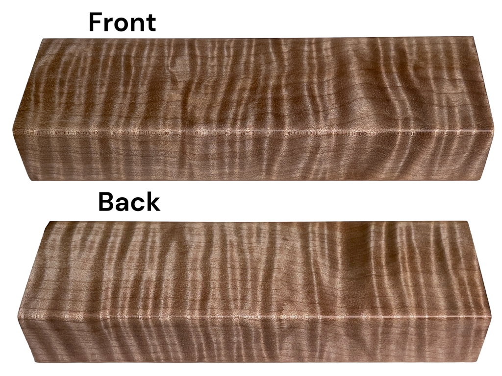 Curly Maple (1" x 2" x 6")