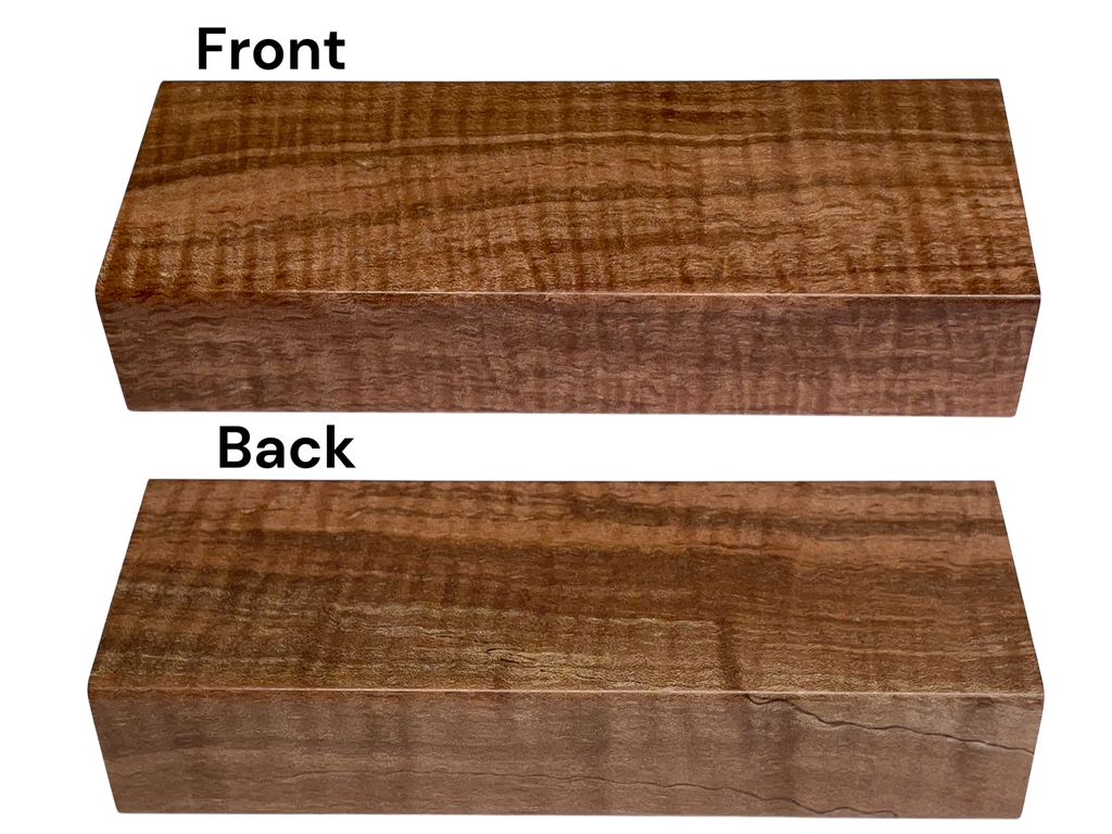 Curly Maple (1" x 1.875" x 5")