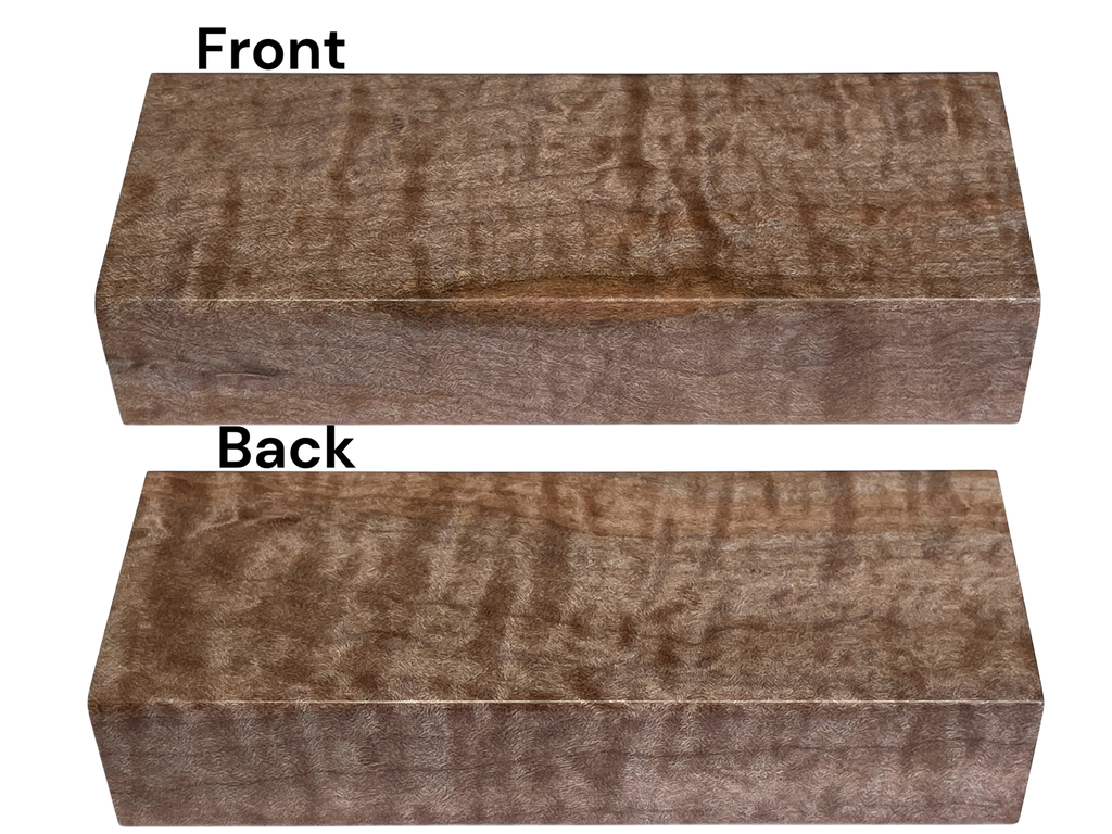 Curly Maple (7/8" x 1.875" x 4.5")