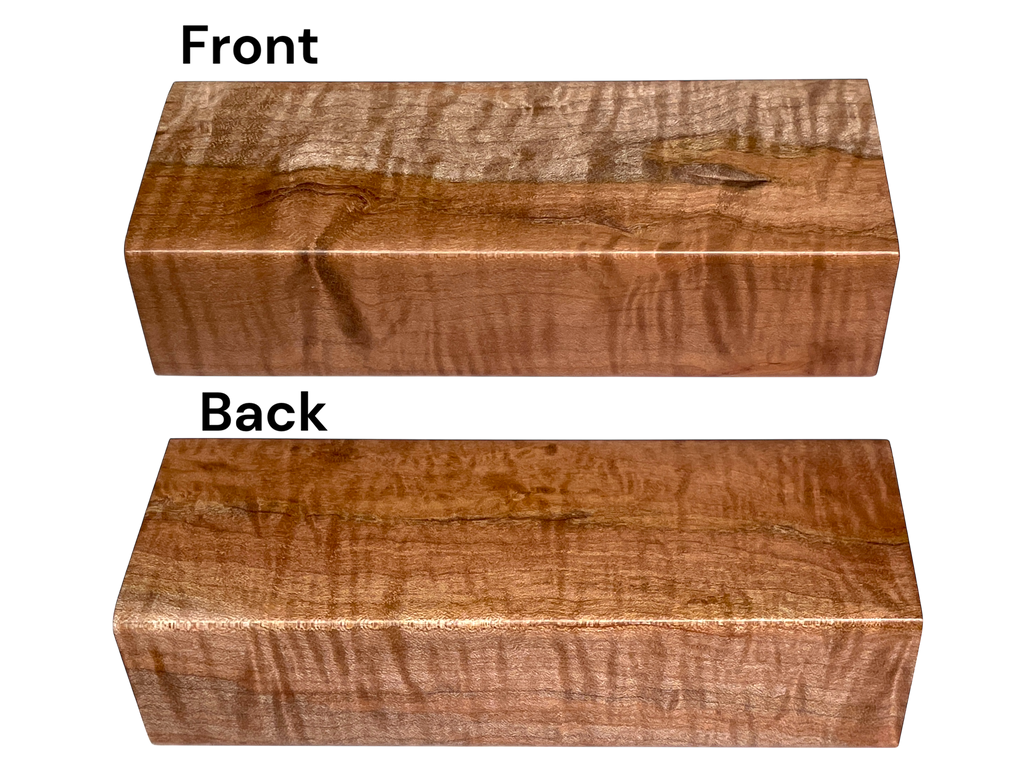 Curly Maple (1.125" x 1.875" x 5")