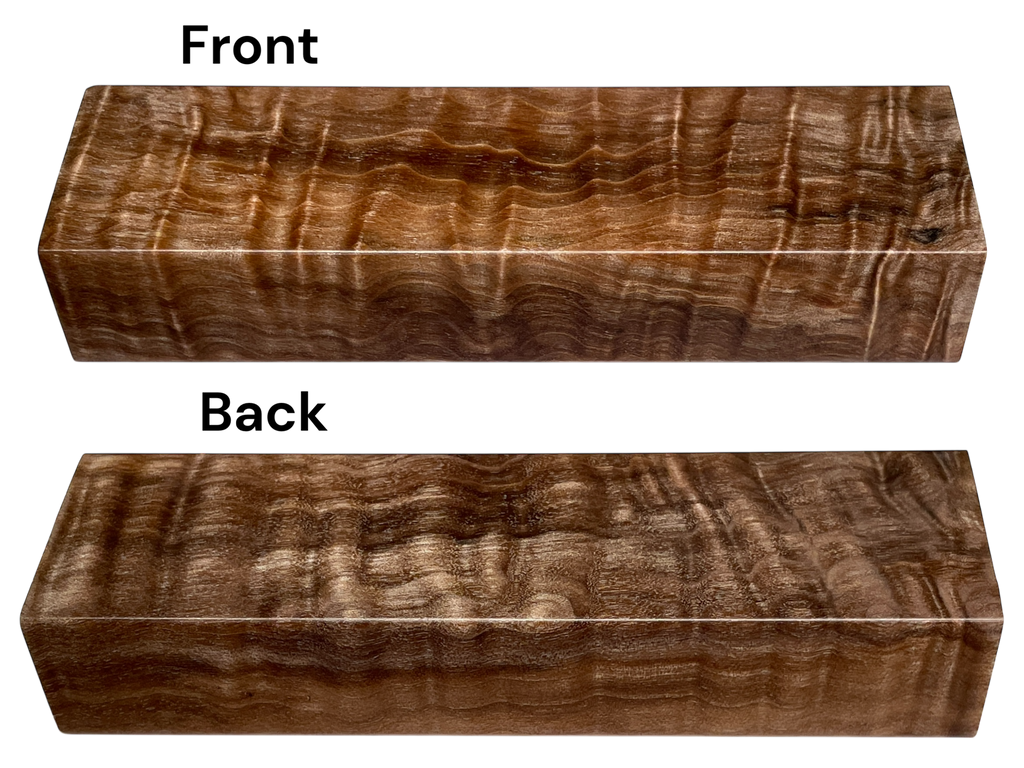 Curly Maple (1" x 1.5" x 5.25")