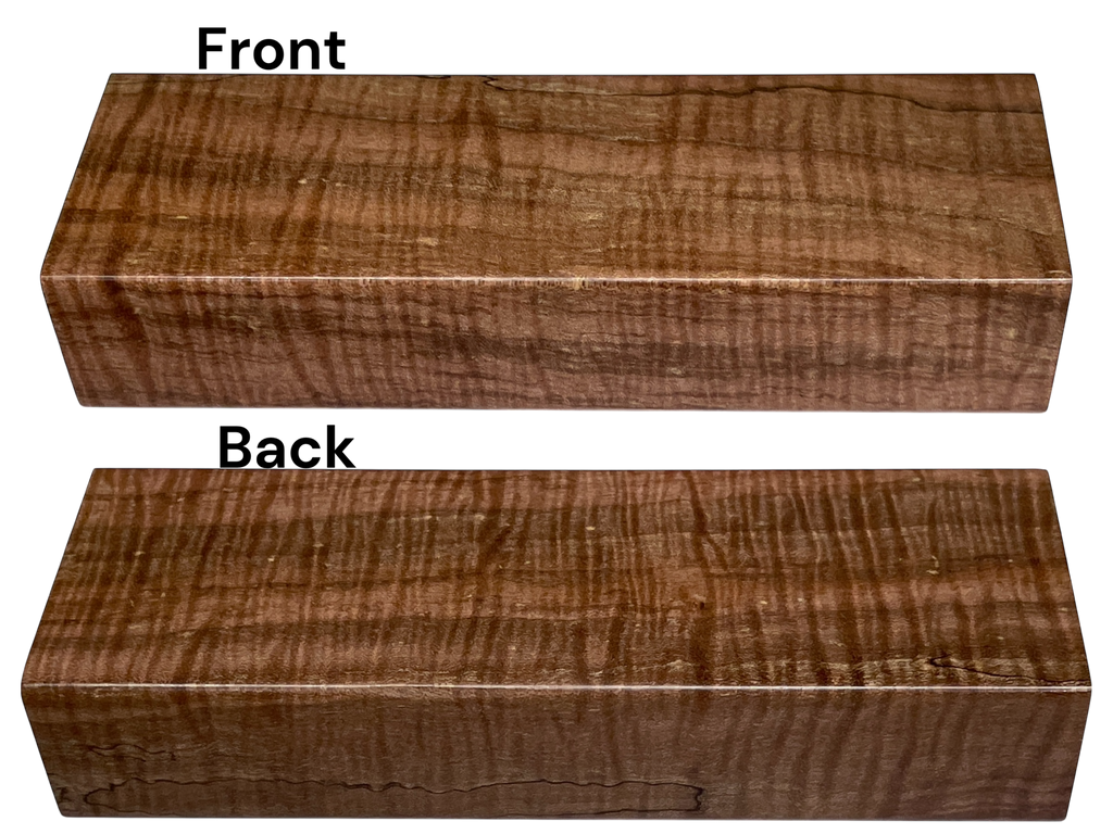 Curly Maple (7/8" x 1.75" x 5")
