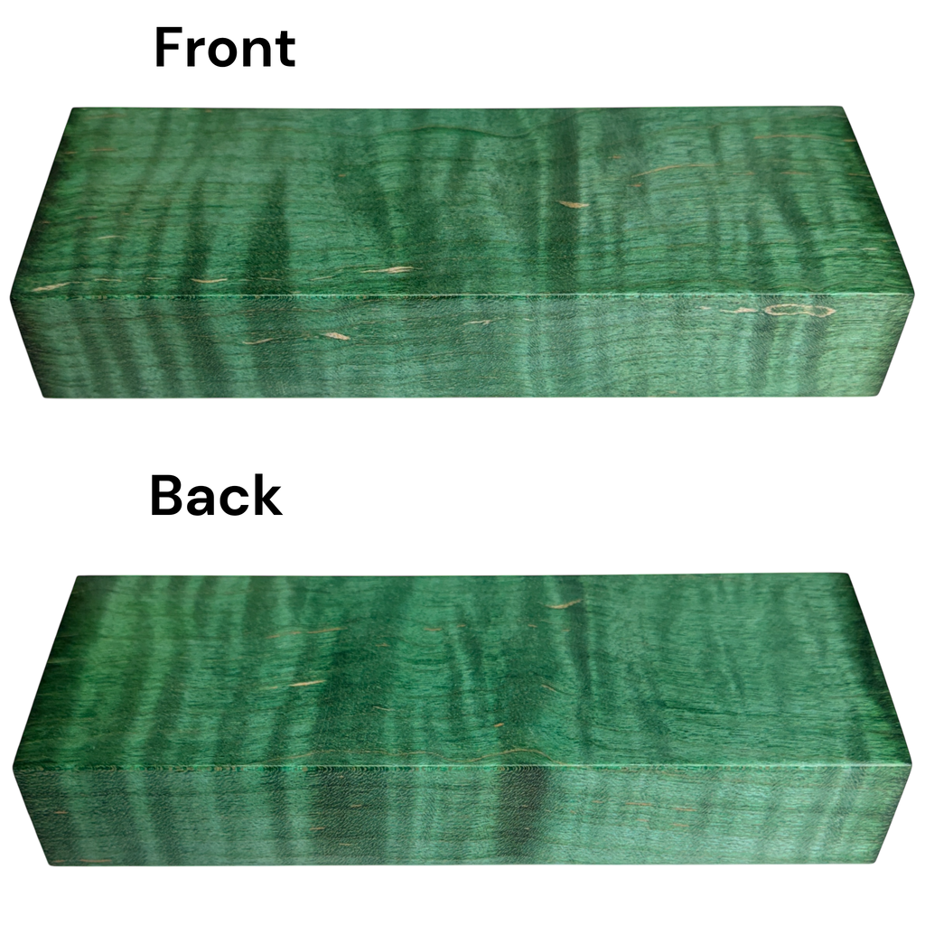 Curly Maple (1" x 2.25" x 6")