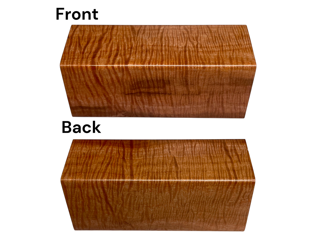 Curly Maple (1.75" x 1.875" x 4.625")