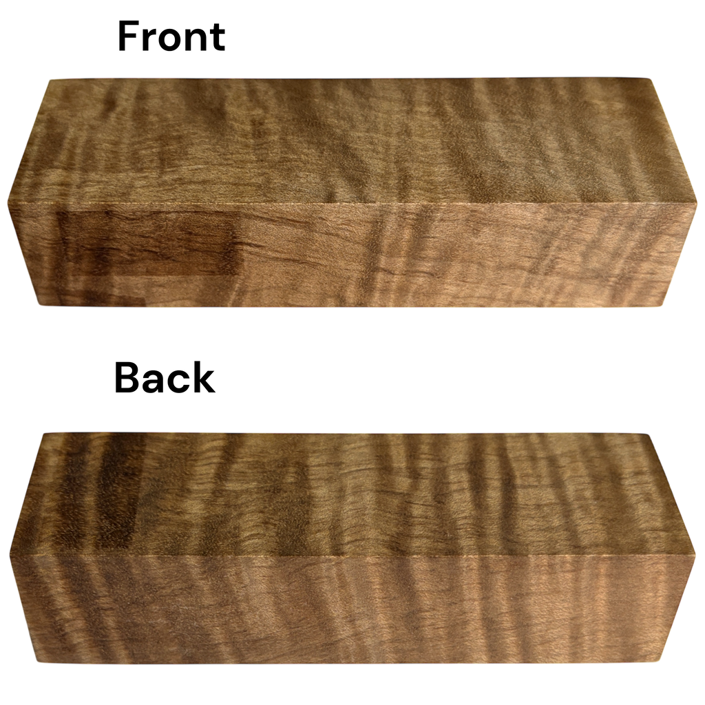 Curly Maple (1" x 1.5" x 5")