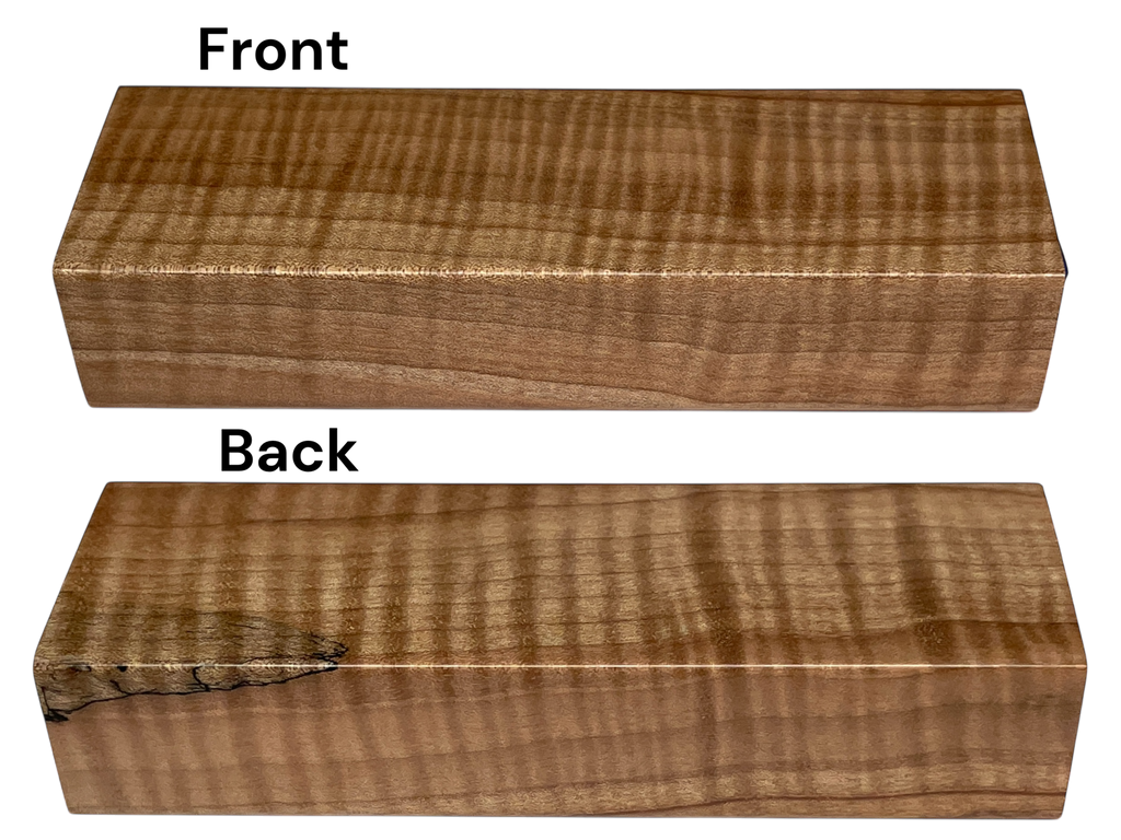 Curly Maple (1" x 1.625" x 4.875")