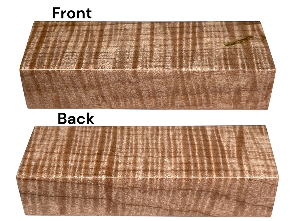 Curly Maple (1" x 1.75" x 5")